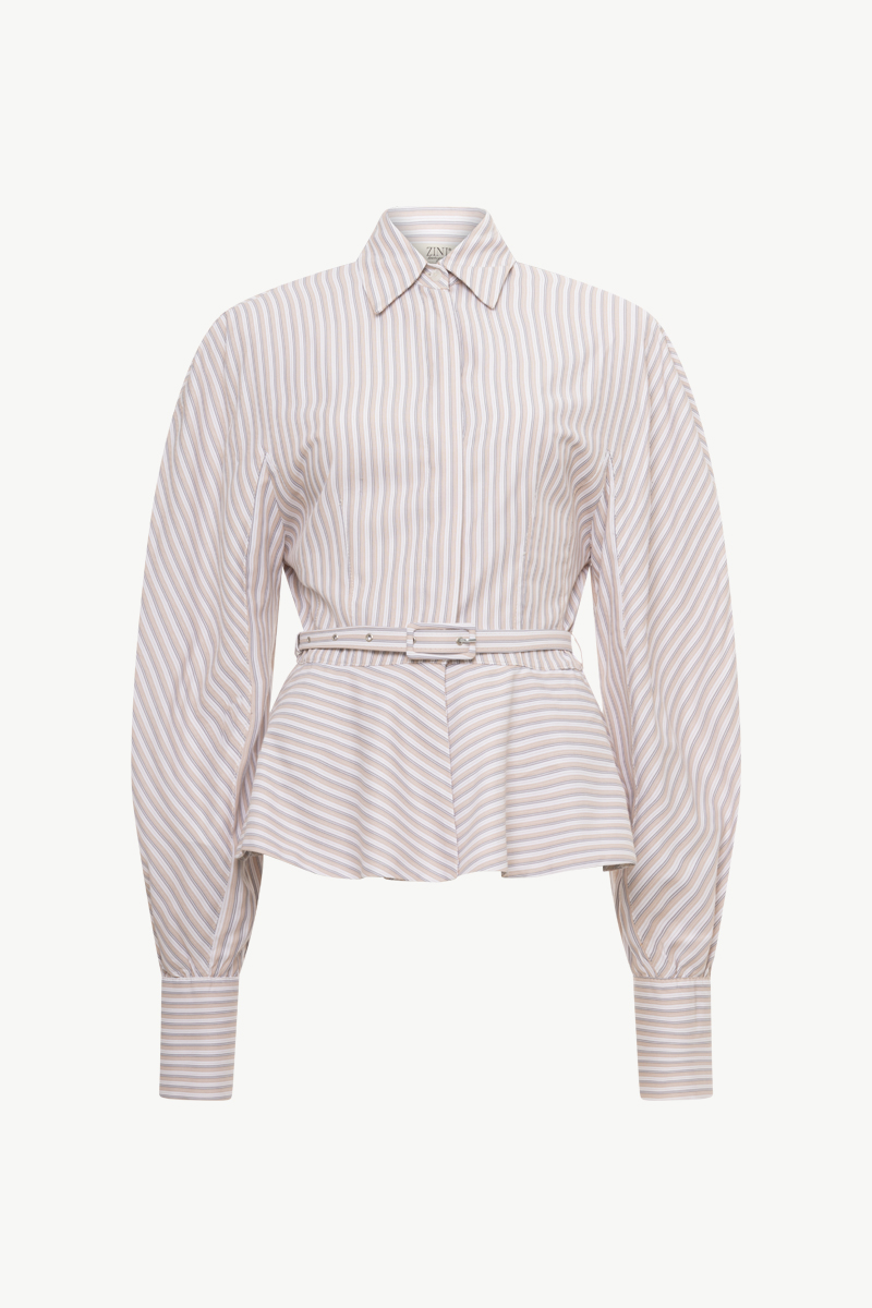 ΡΙΓΕ ΠΟΥΚΑΜΙΣΟ PEPLUM