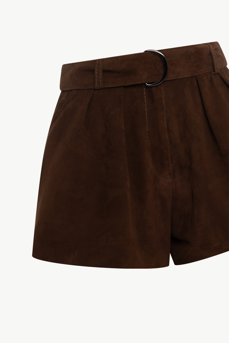 SUEDE SHORTS