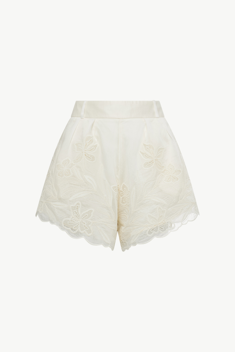 EMBROIDERED SHORTS