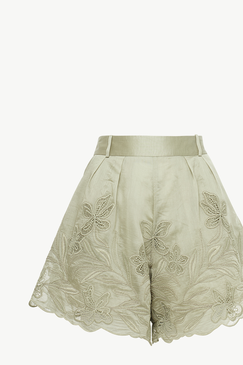 EMBROIDERED SHORTS