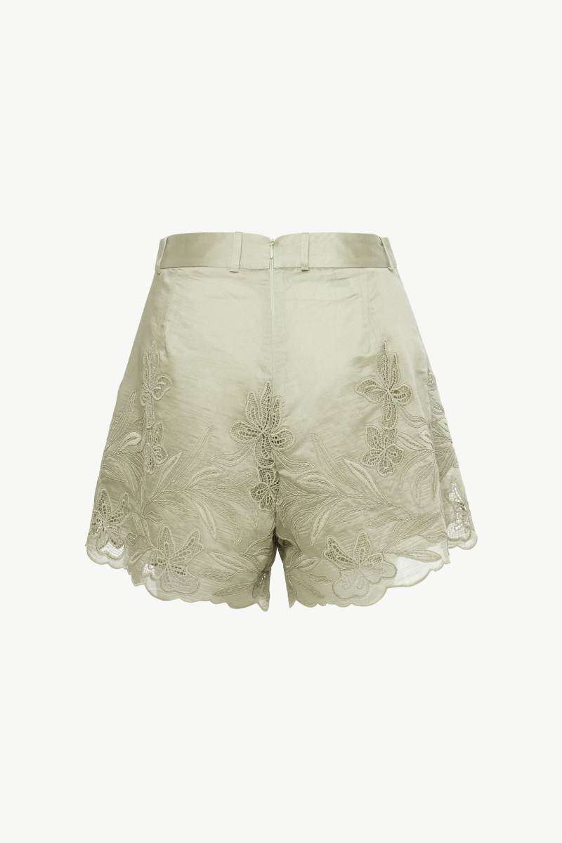 EMBROIDERED SHORTS