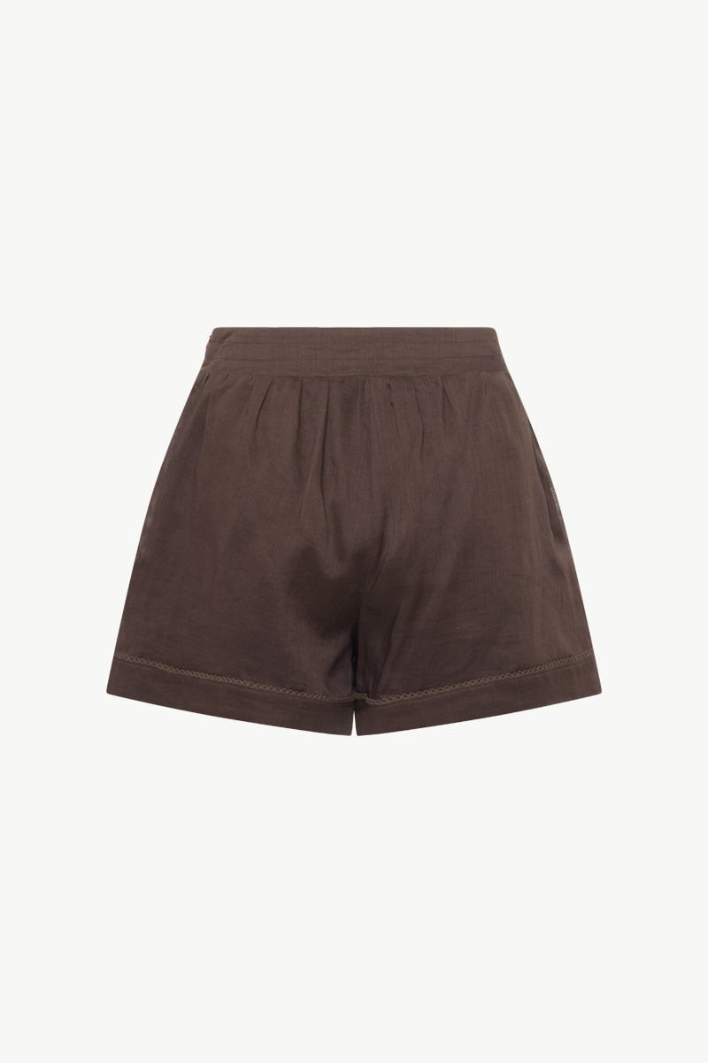 PLEATED SHORTS
