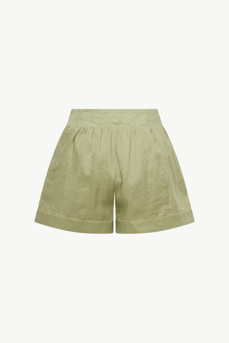 PLEATED SHORTS