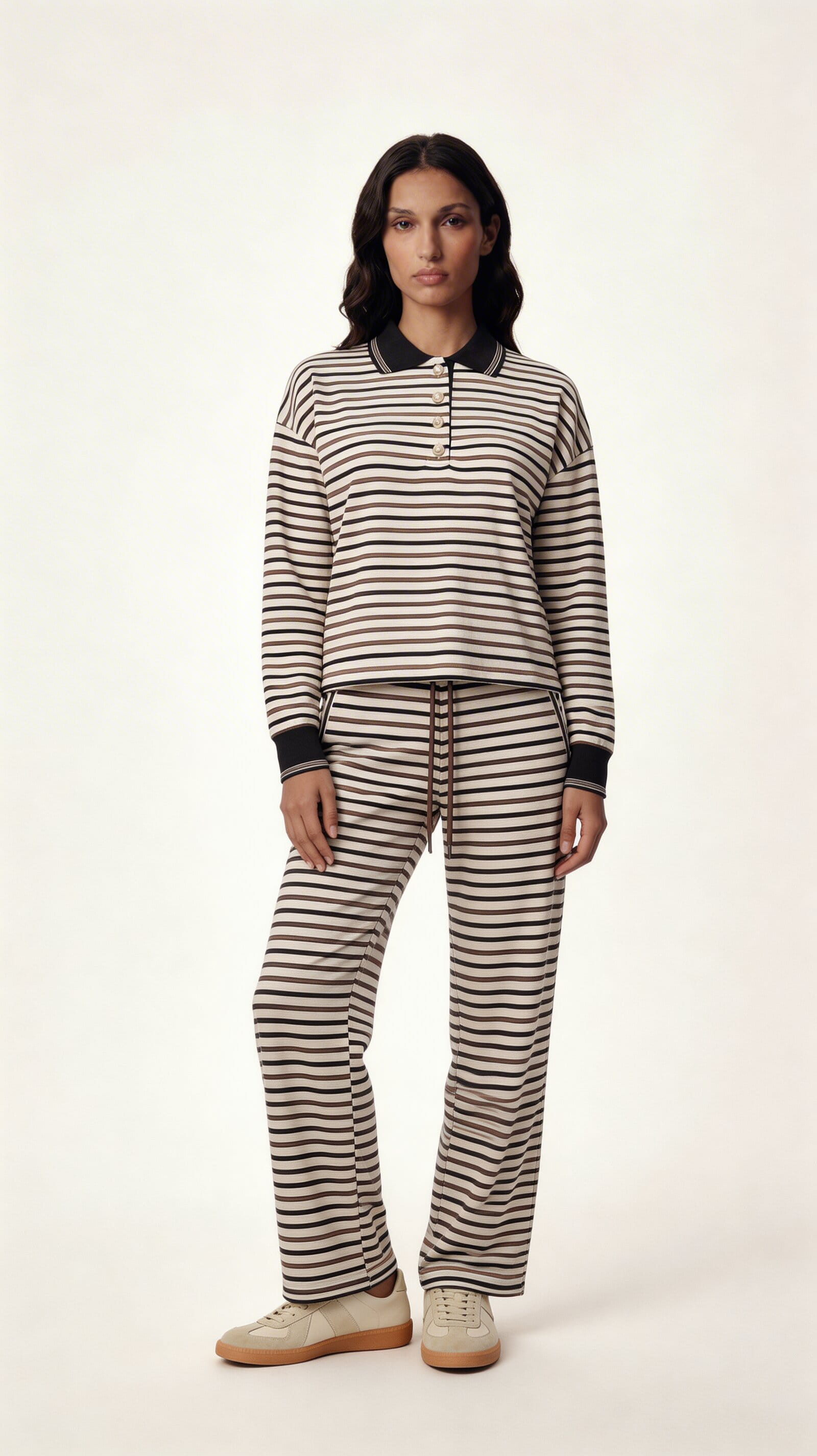 STRIPED TROUSERS