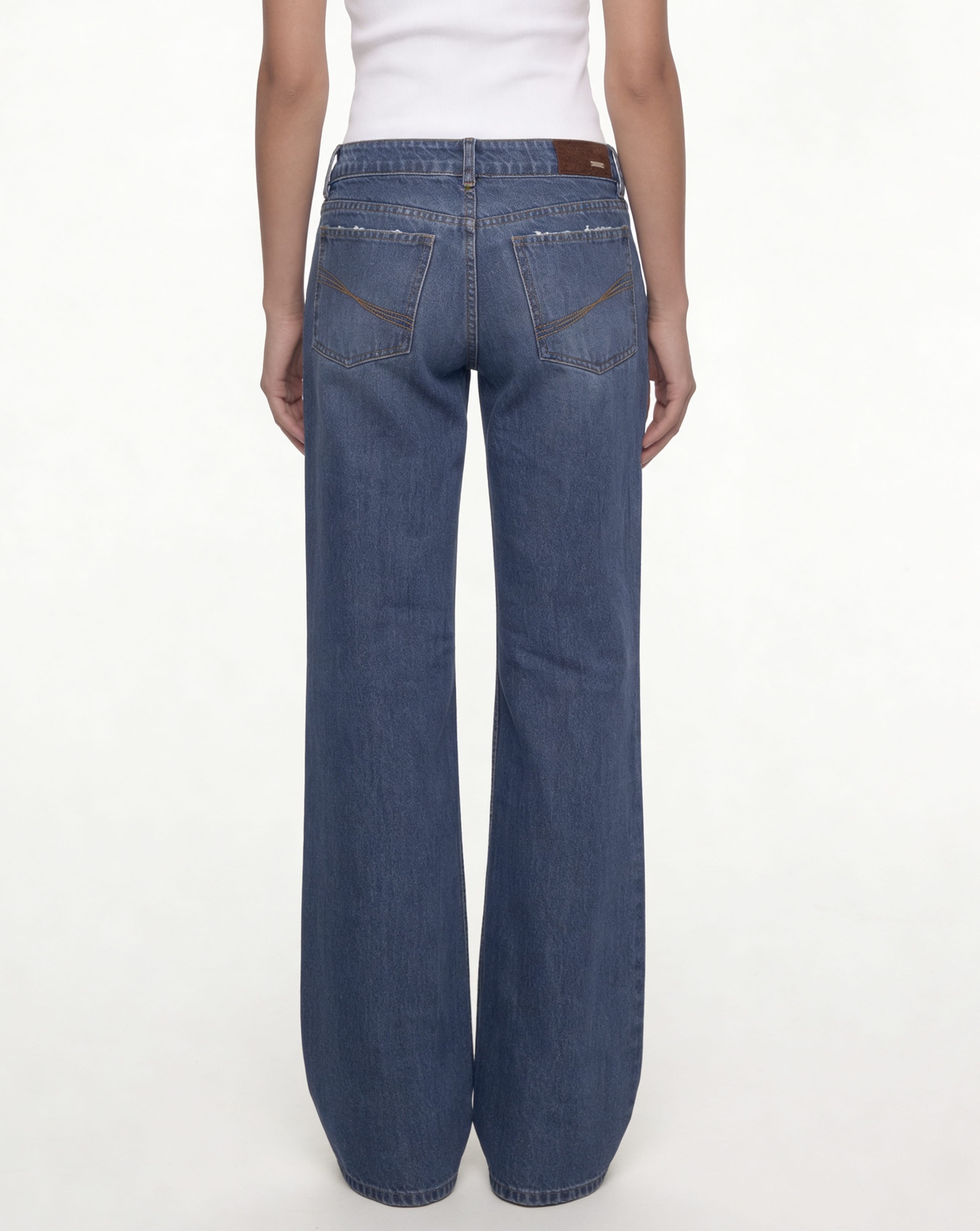 MID WAIST JEANS