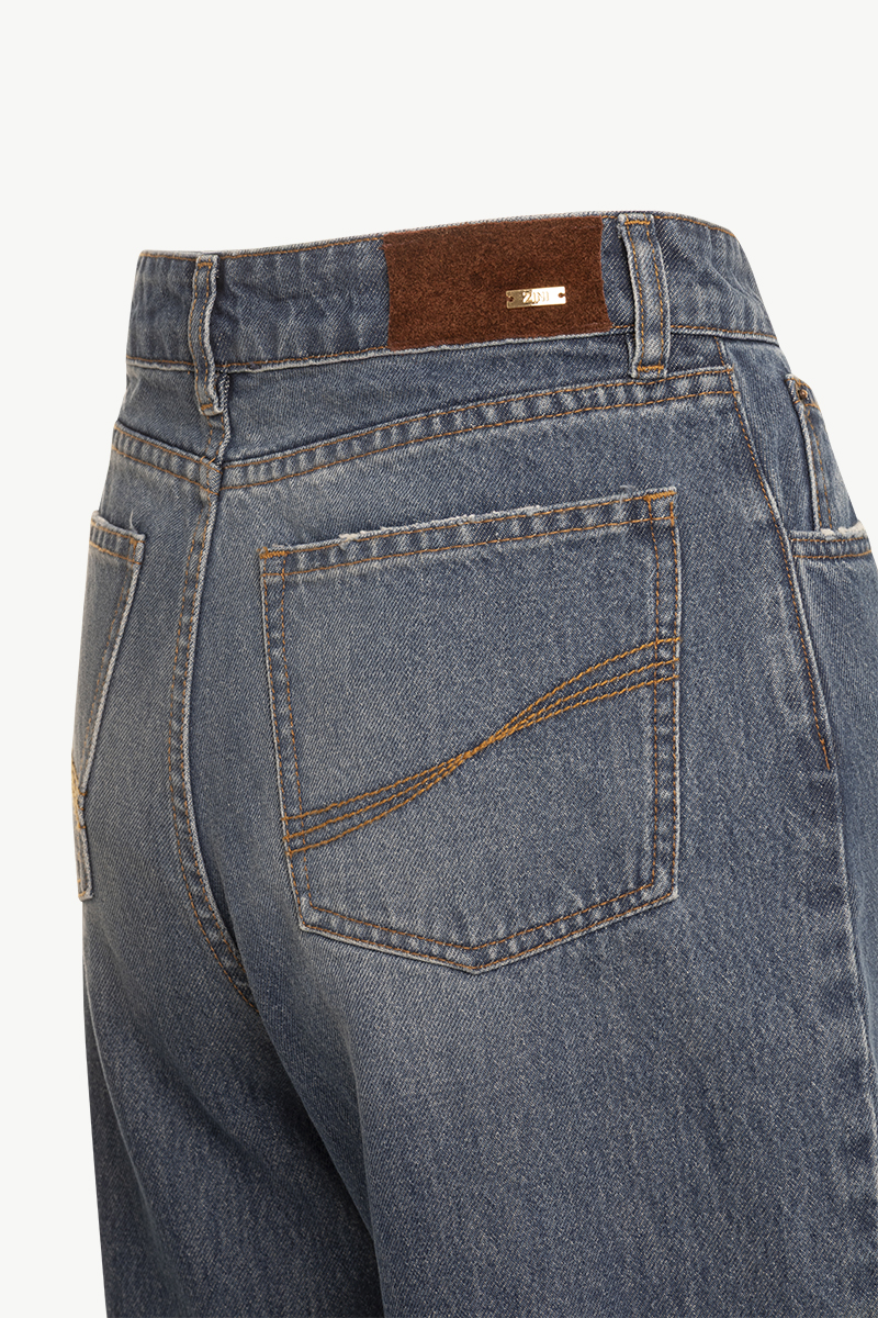 SEMI BARREL JEANS