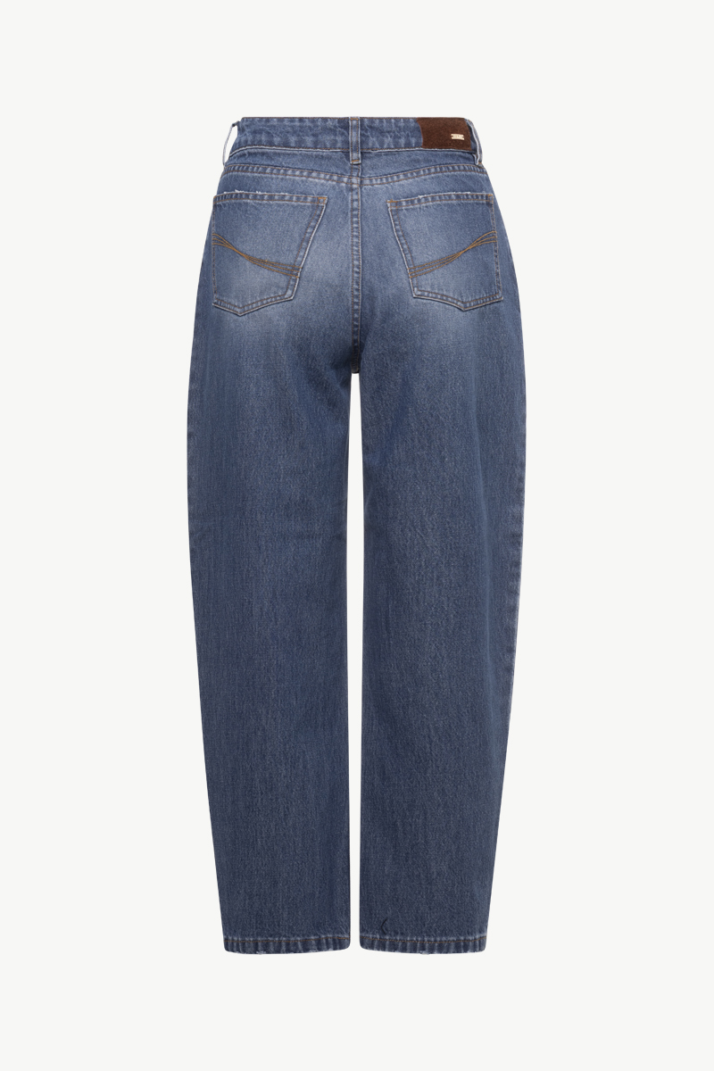 SEMI BARREL JEANS