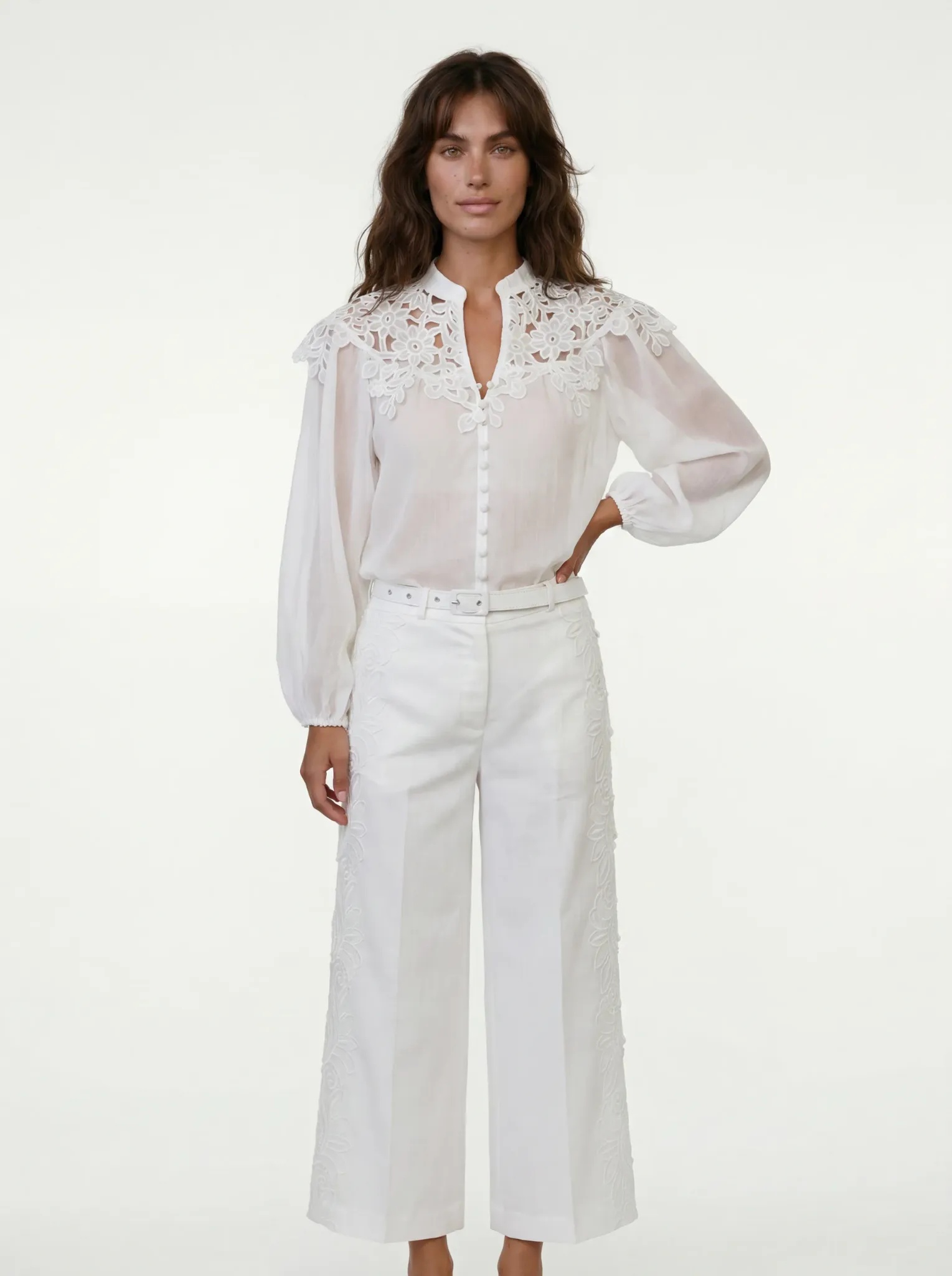 WIDE-LEG TROUSERS