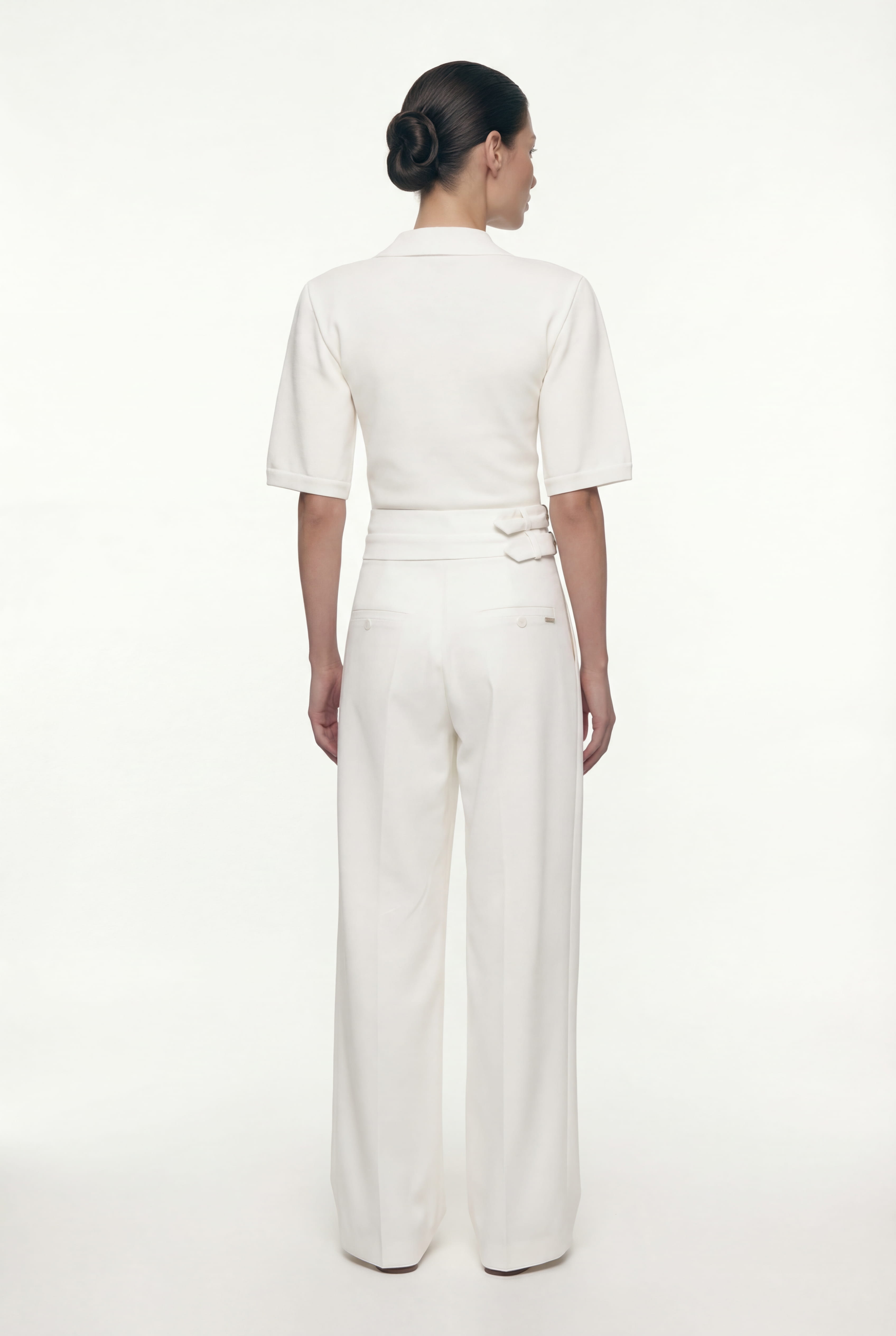 DOUBLE-PLEATED TROUSERS