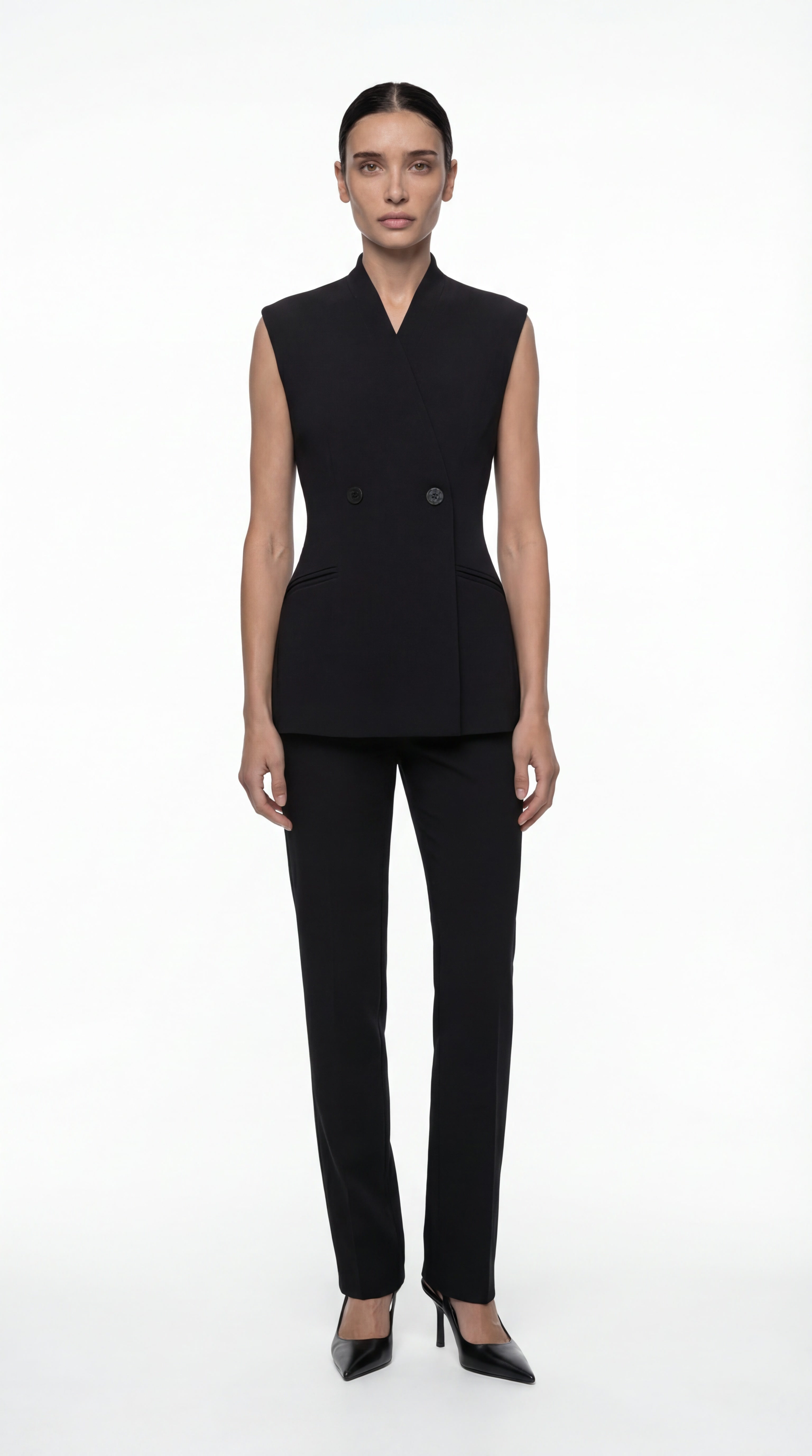 SLIM-FIT TROUSERS