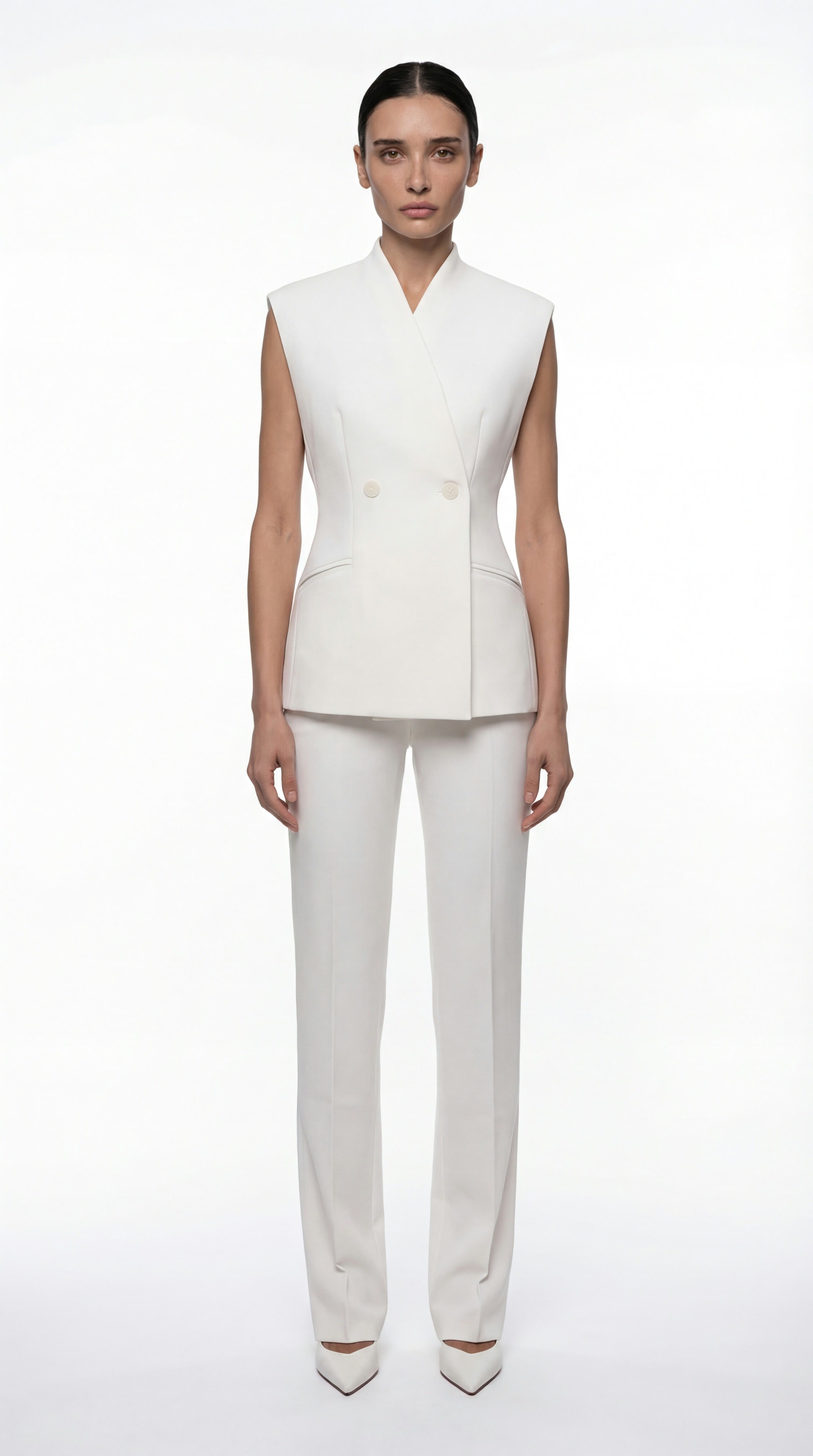 SLIM-FIT TROUSERS