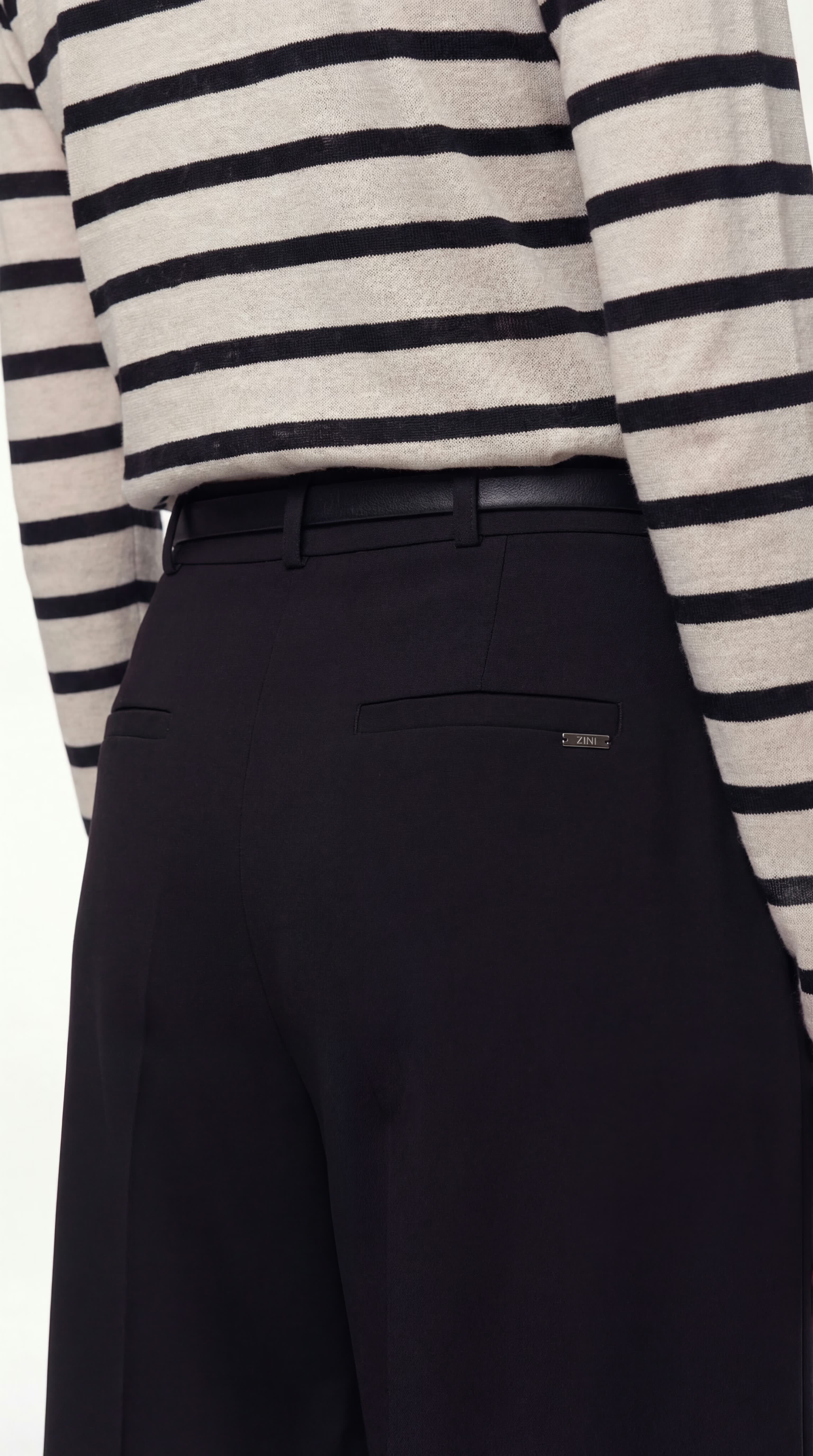 PLEATED TROUSERS