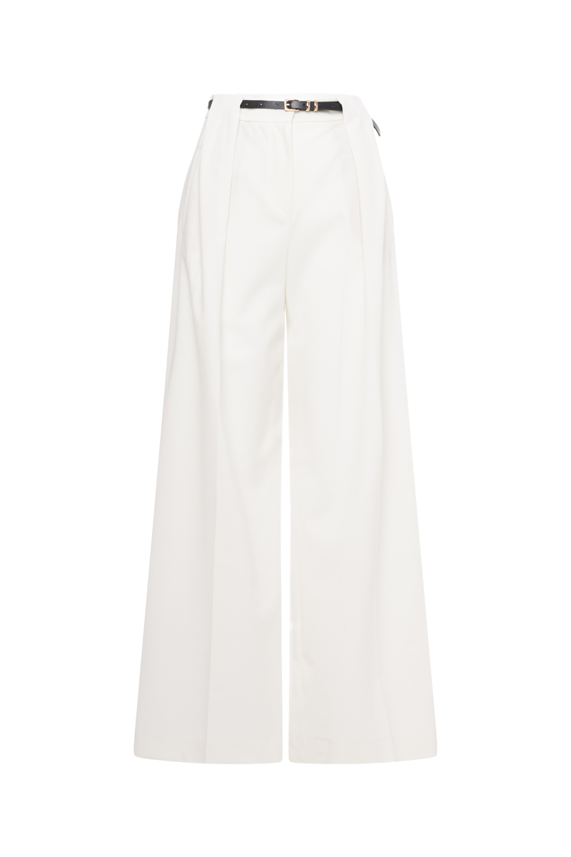 PLEATED TROUSERS