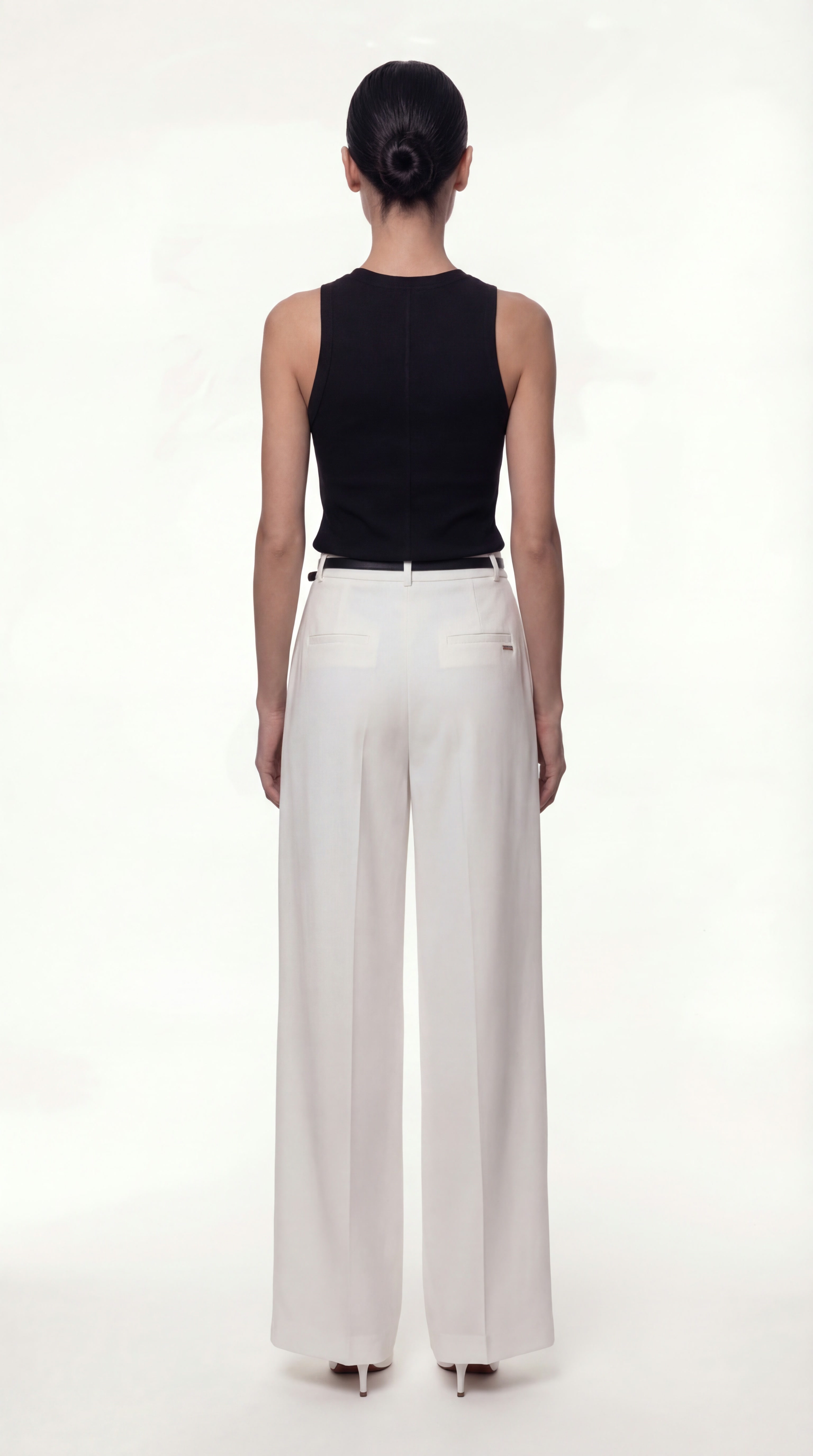 PLEATED TROUSERS