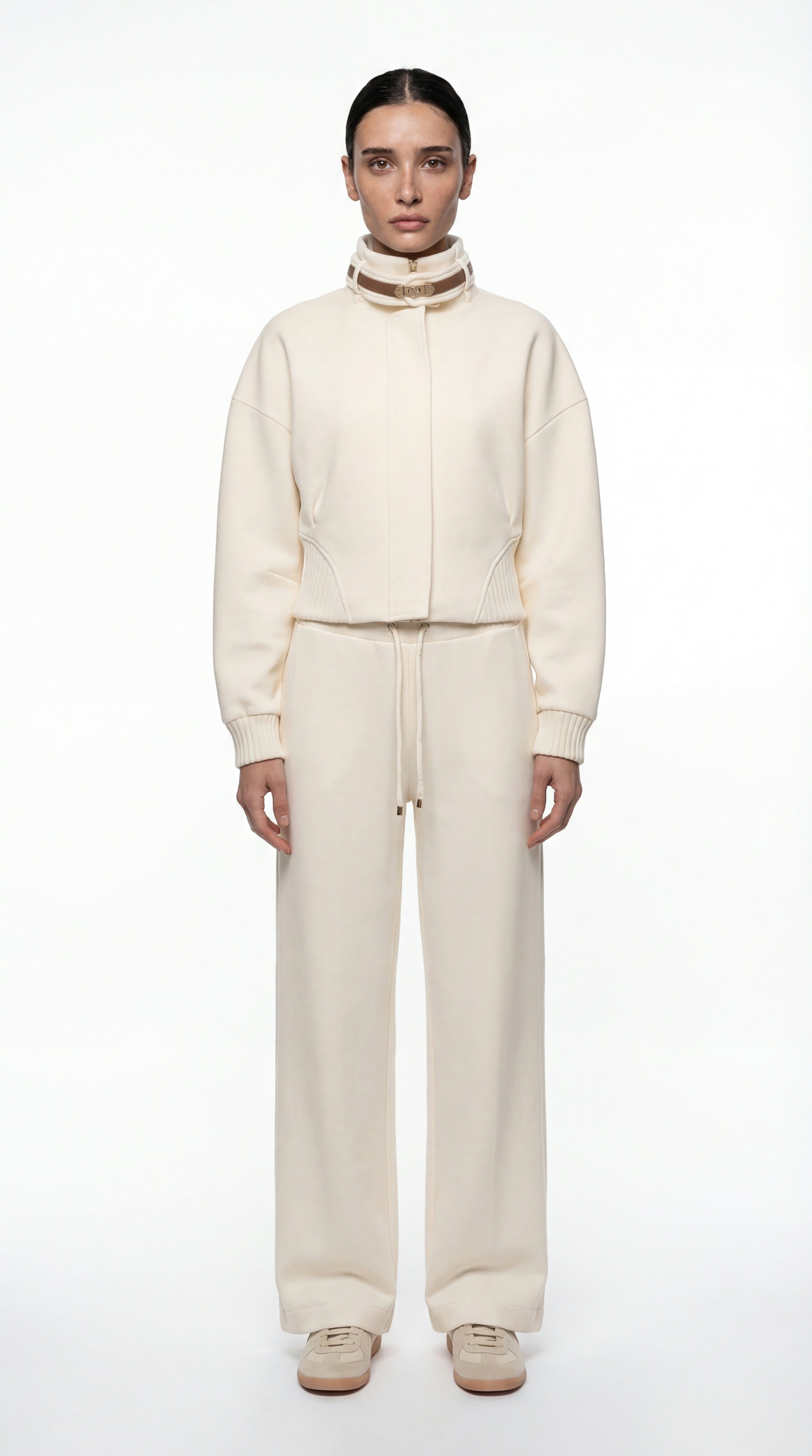STRAIGHT-LEG TROUSERS