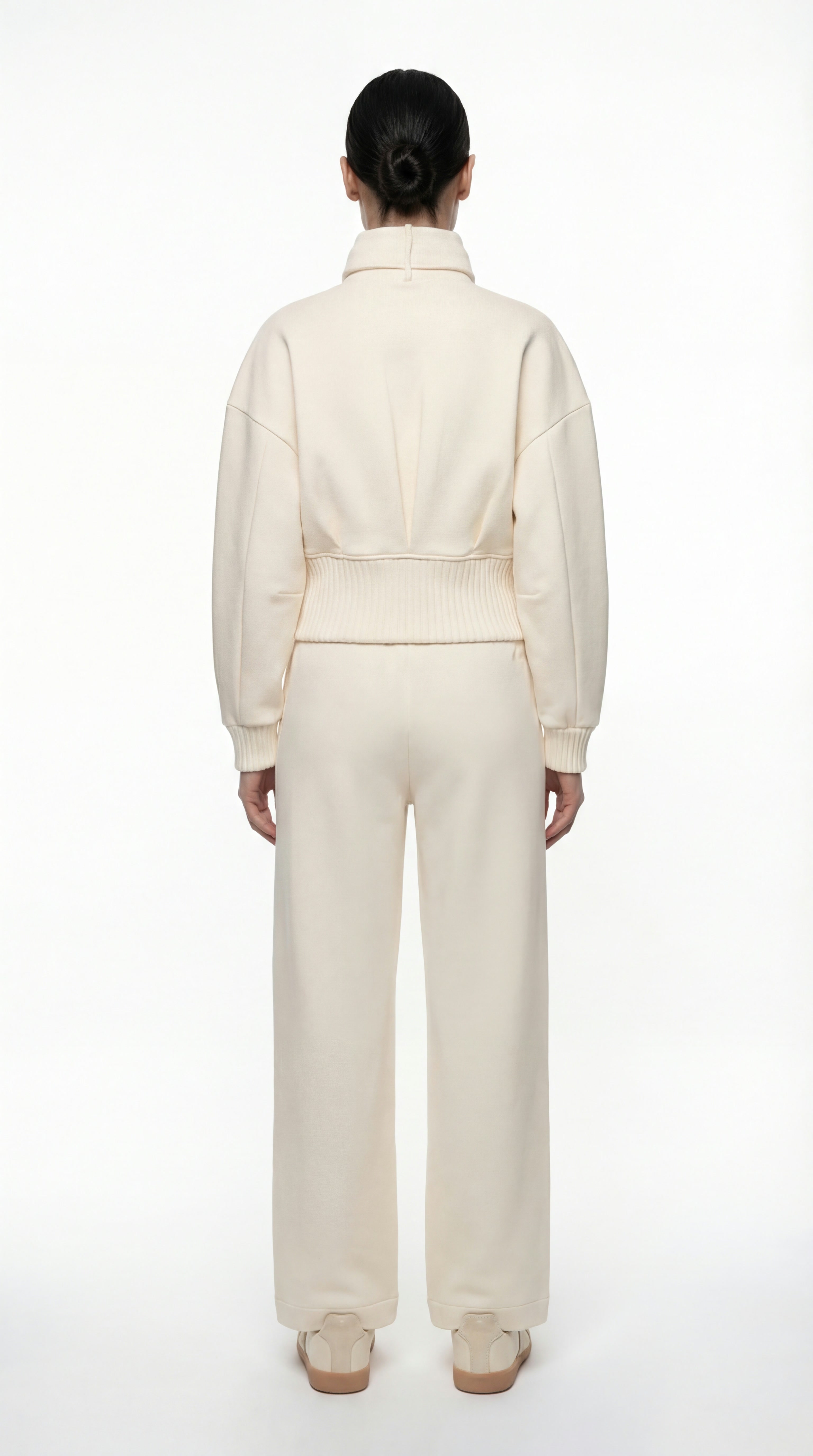 STRAIGHT-LEG TROUSERS