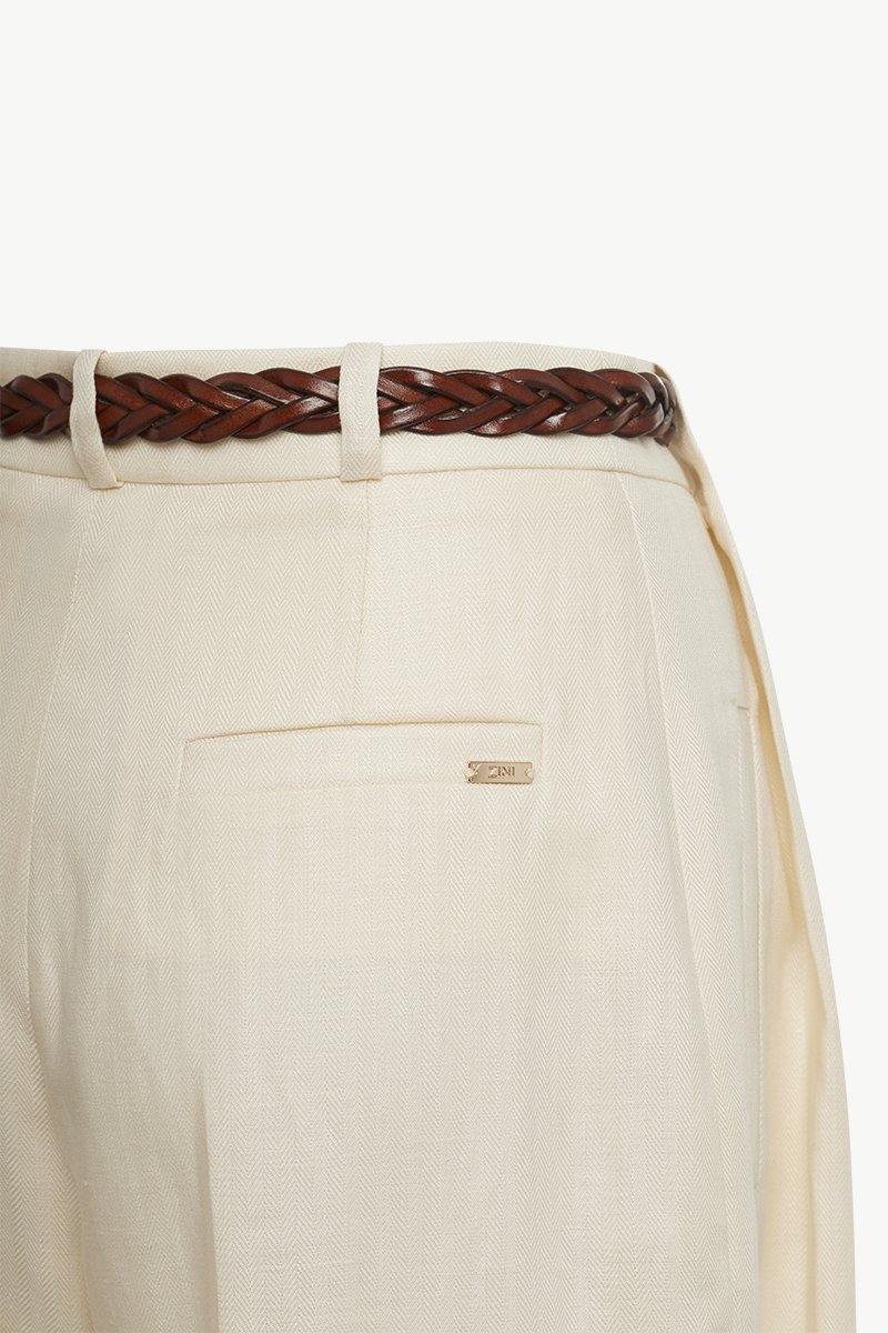 TROUSERS WITH BELT