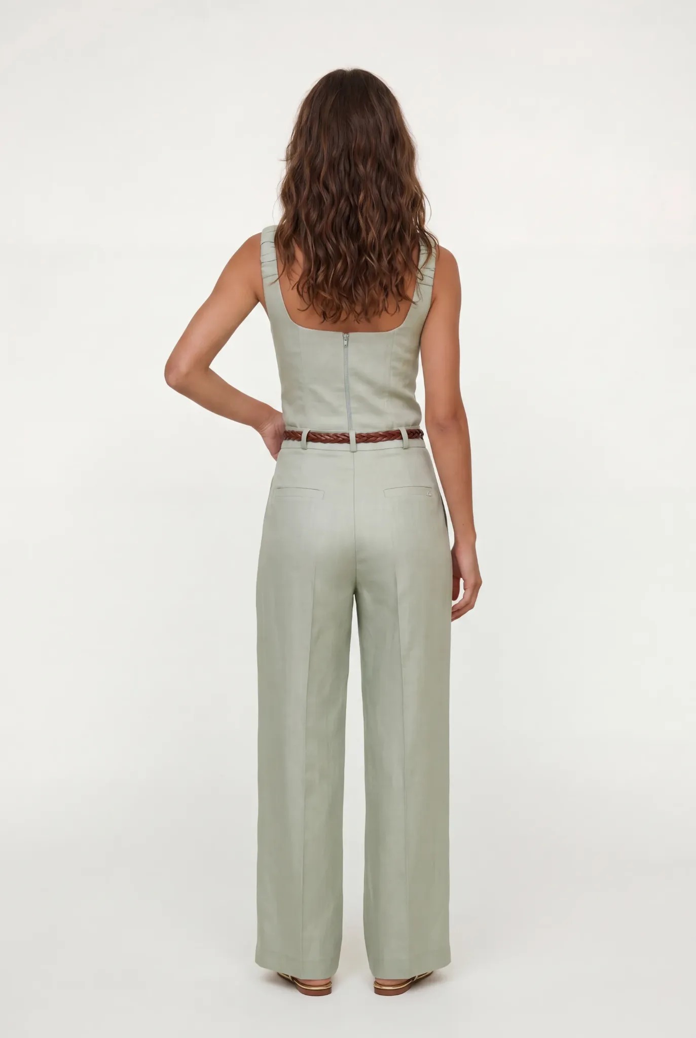 TROUSERS WITH BELT