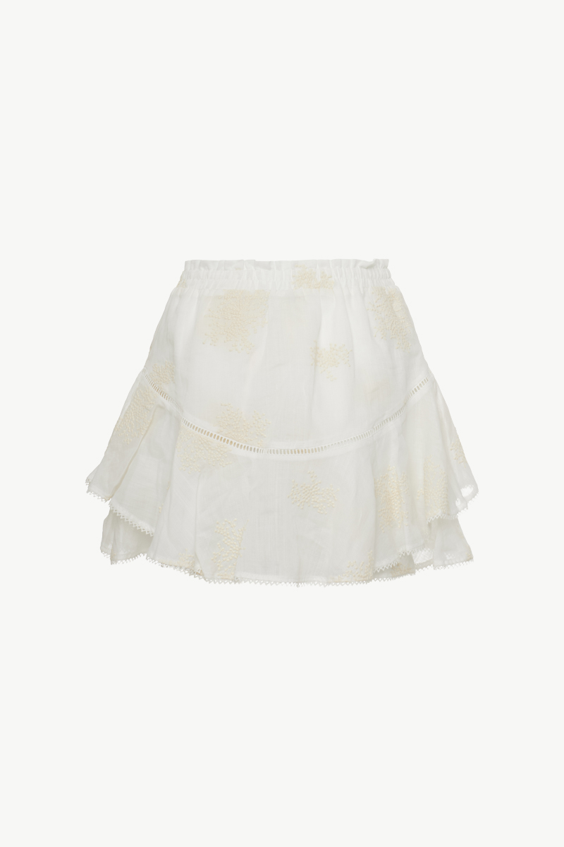 SKORT WITH RUFFLES