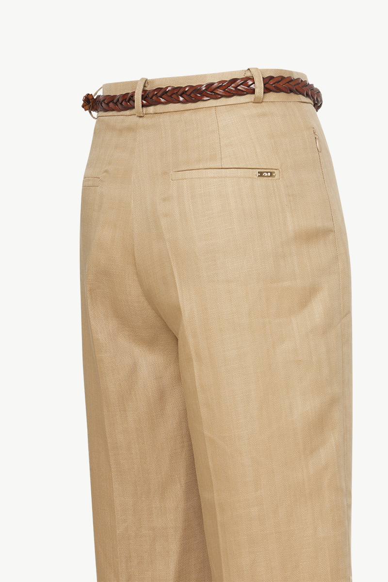 STRAIGHT LEG TROUSERS