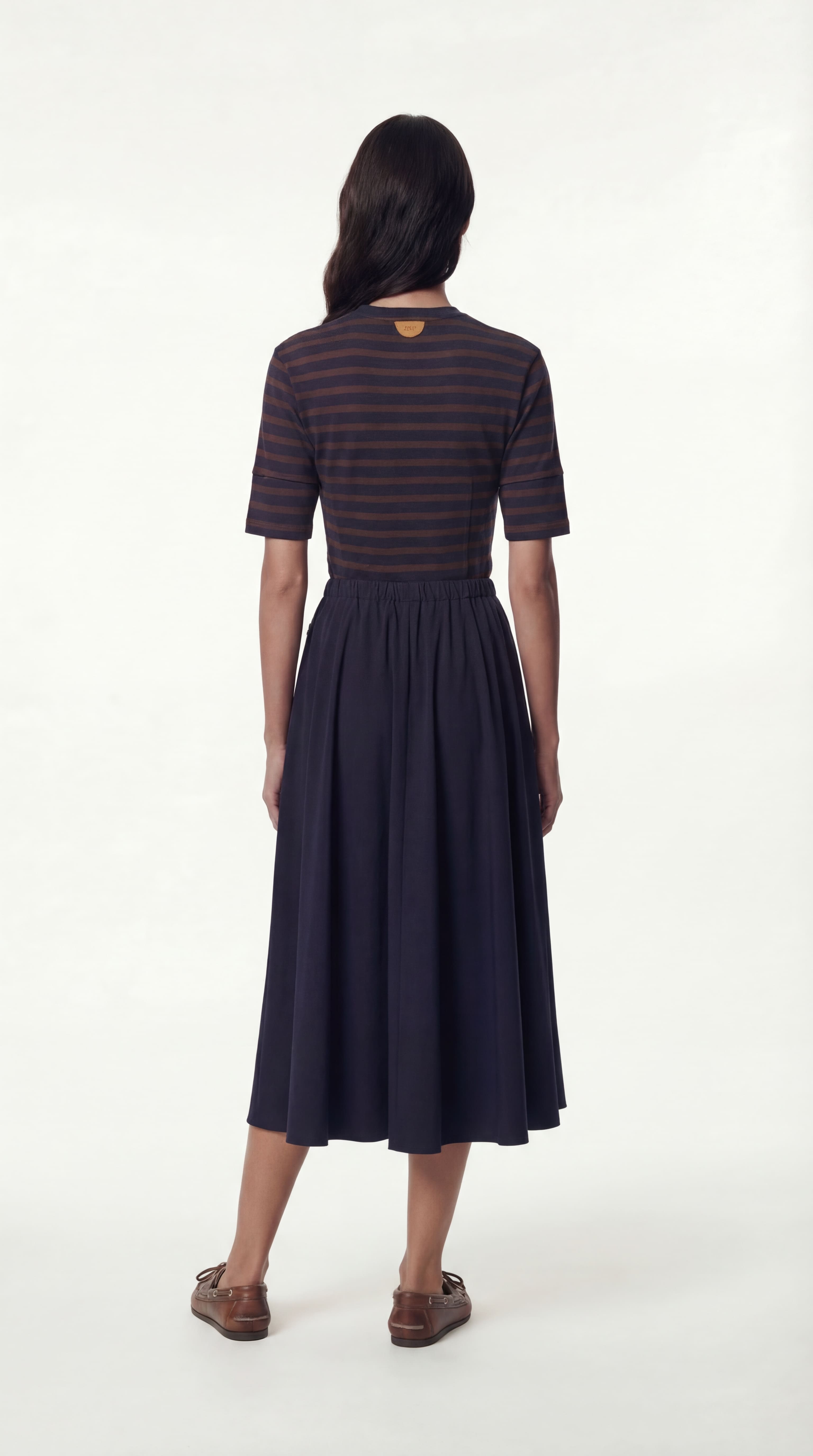 MIDI SKIRT WITH POCKETS