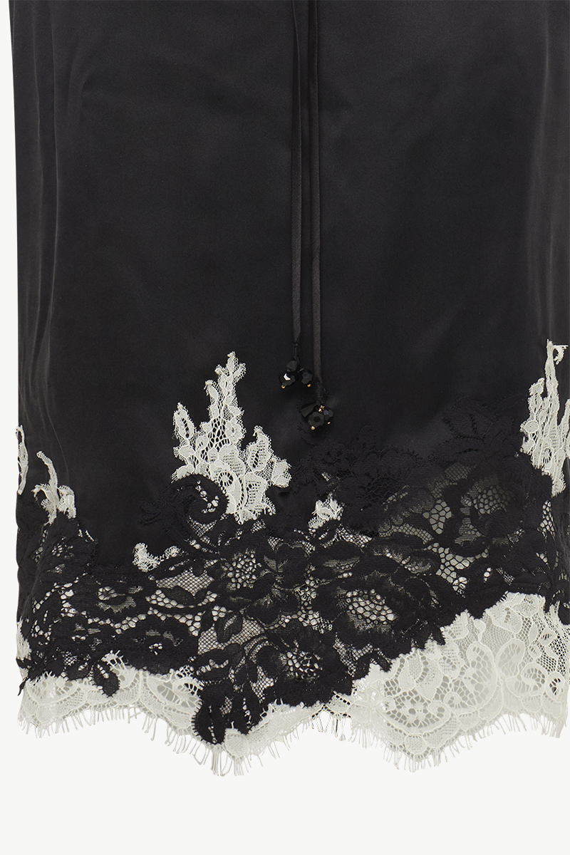 SILK MIDI SKIRT SILK MIDI SKIRT