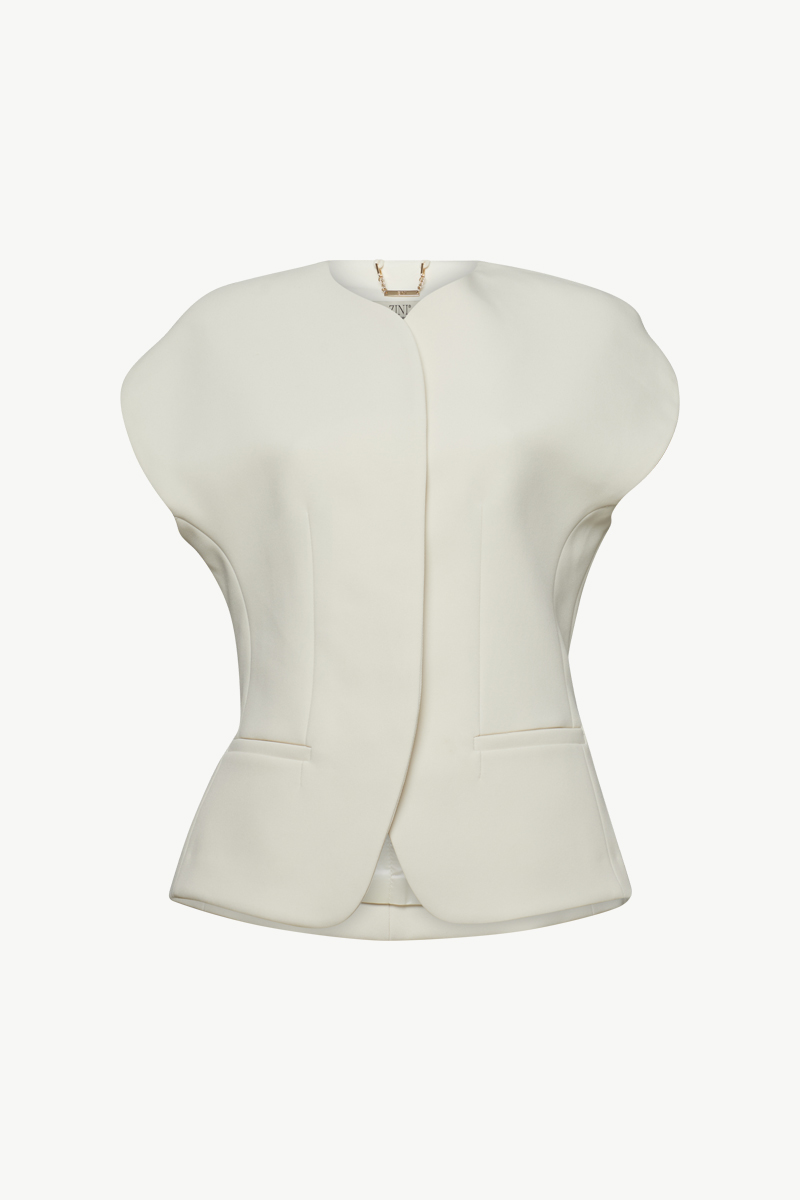 SLEEVELESS BLAZER SLEEVELESS BLAZER