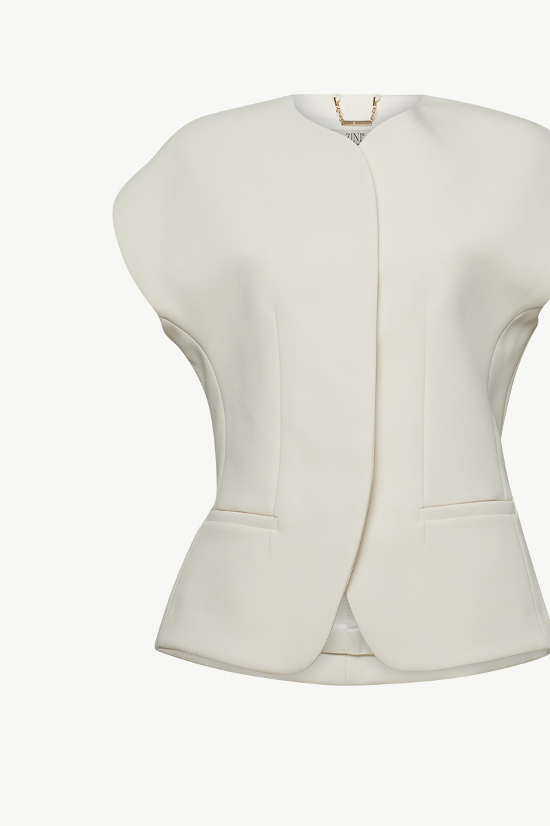 SLEEVELESS BLAZER SLEEVELESS BLAZER