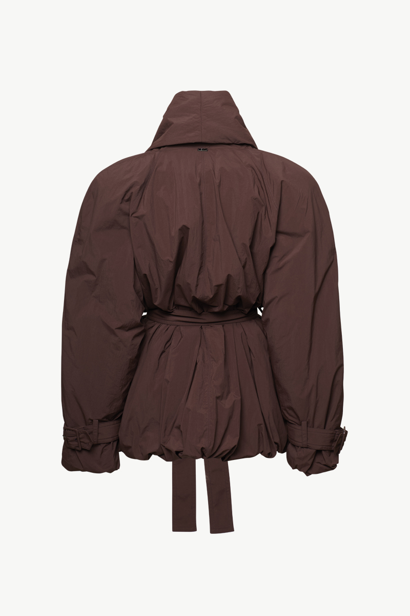 BELTED PUFFER JACKET BELTED PUFFER JACKET