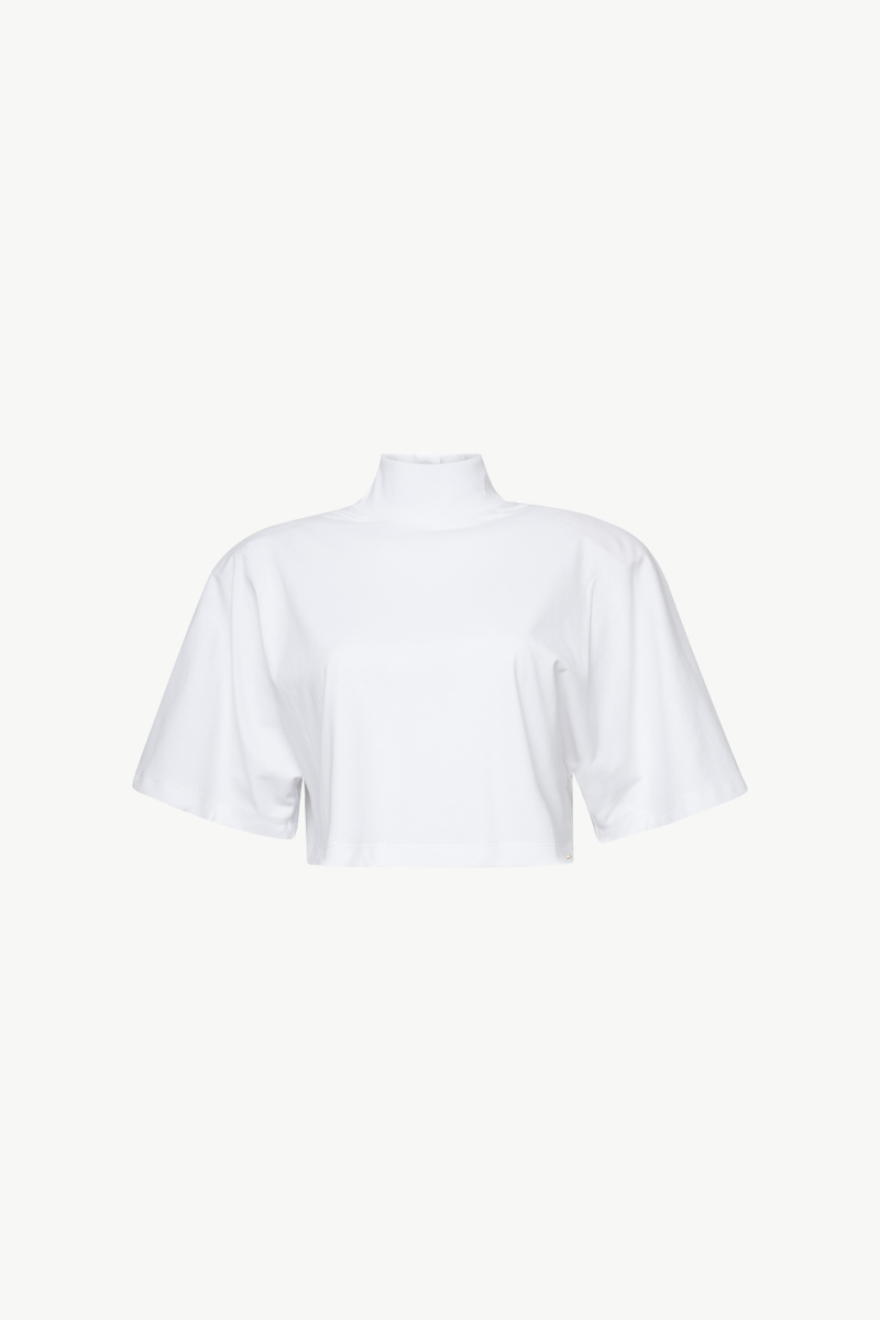 ΚΡΟΠ T-SHIRT ΜΕ ΨΗΛΟ ΓΙΑΚΑ