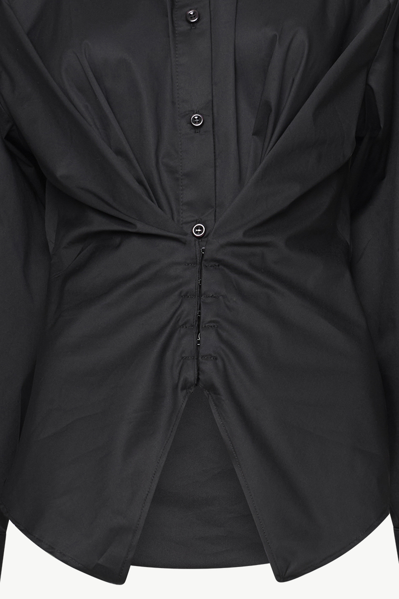 RUCHED WAIST SHIRT RUCHED WAIST SHIRT