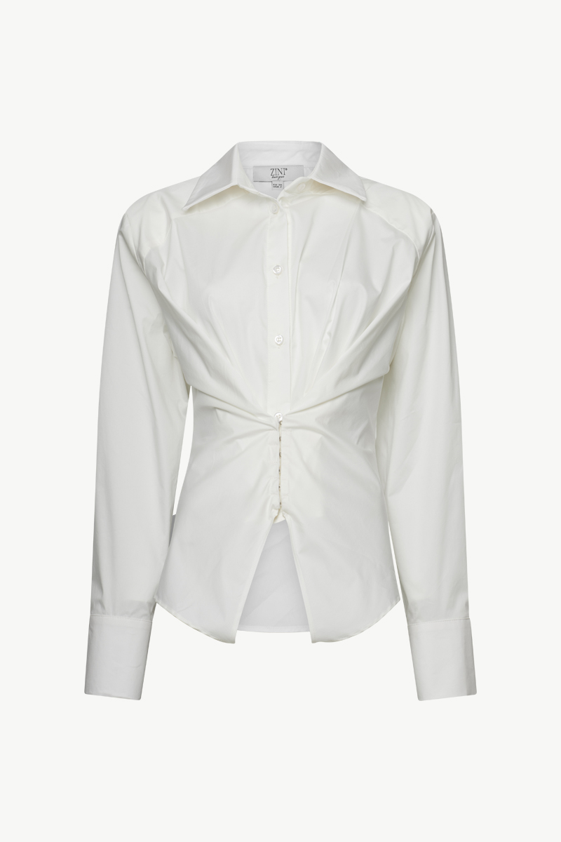 RUCHED WAIST SHIRT RUCHED WAIST SHIRT