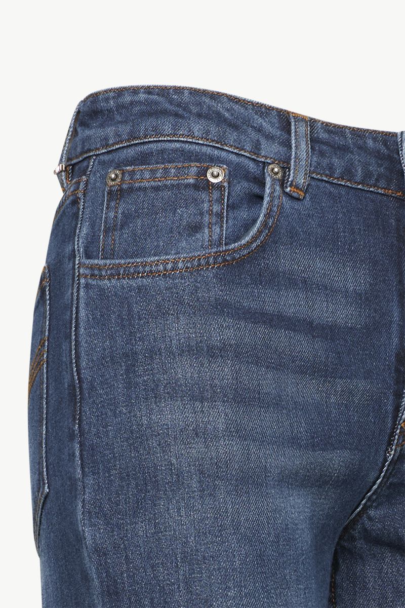 HIGH WAIST STRAIGHT ANKLE LENGTH HIGH WAIST STRAIGHT ANKLE LENGTH