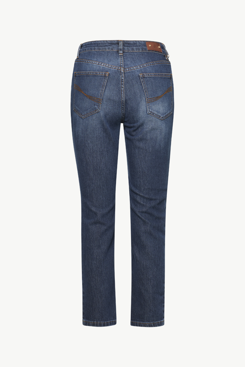 HIGH WAIST STRAIGHT ANKLE LENGTH HIGH WAIST STRAIGHT ANKLE LENGTH