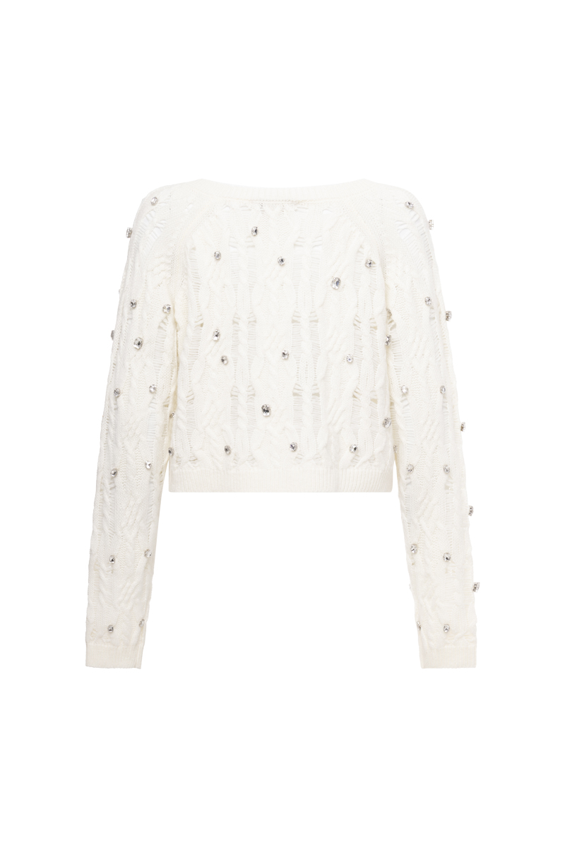 WOOD KNITTED CARDIGAN