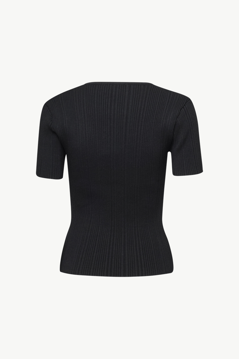 RIBBED TOP WITH LACE RIBBED TOP WITH LACE