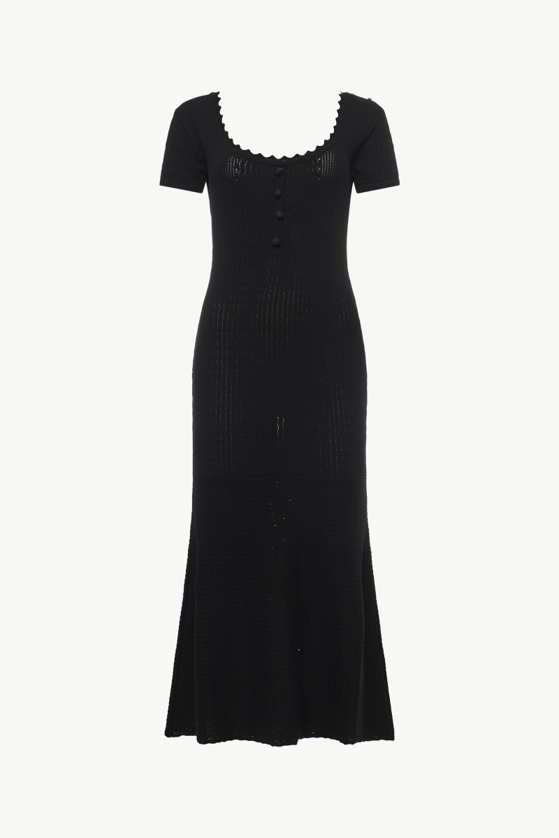 MIDI KNITTED DRESS