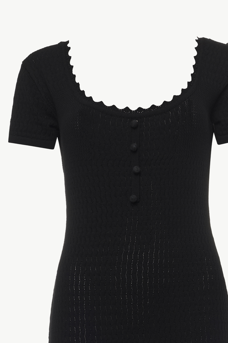 MIDI KNITTED DRESS