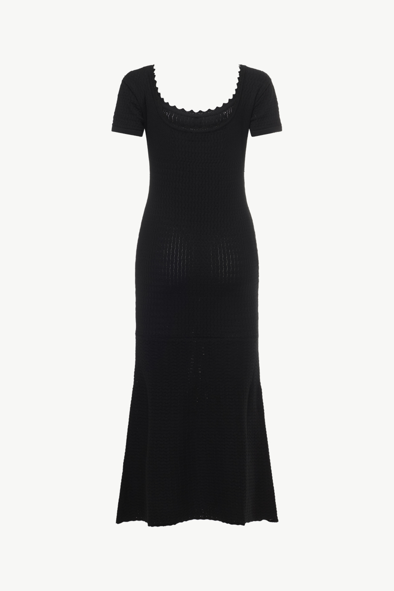 MIDI KNITTED DRESS