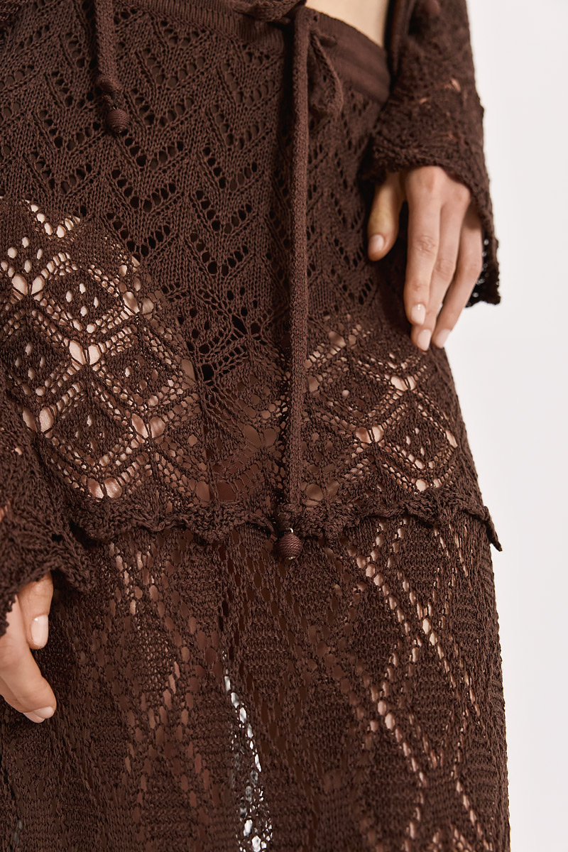 KNITTED SKIRT