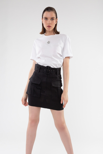 Mini Skirt with Pockets