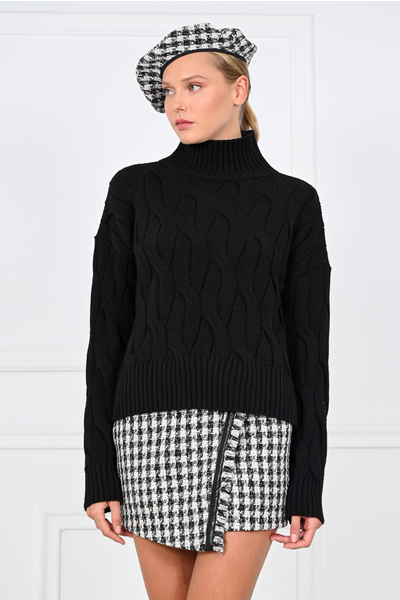 Tweed Μίνι Φούστα