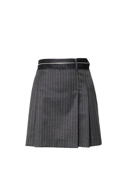 Mini Skirt with Stripes