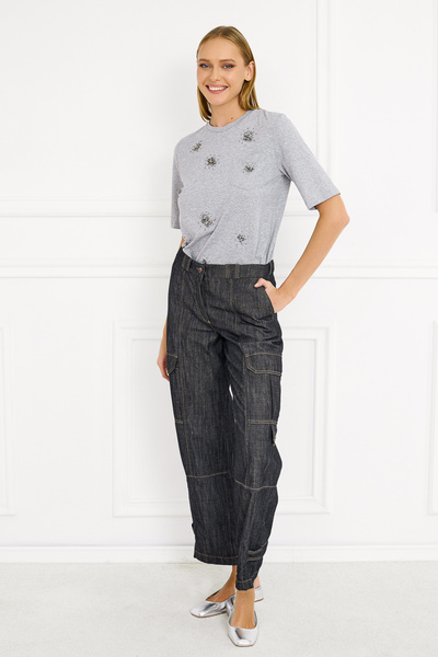 Cargo Trousers with Tabs
