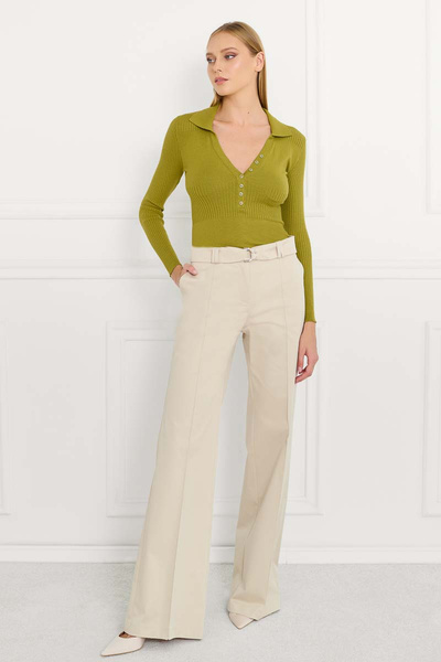 Cotton-blend Trousers
