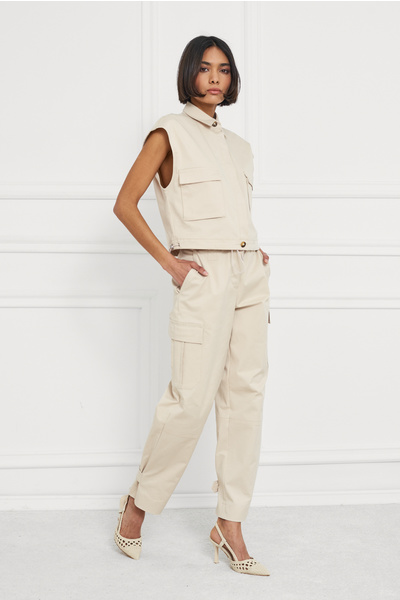 Cotton-blend Trousers