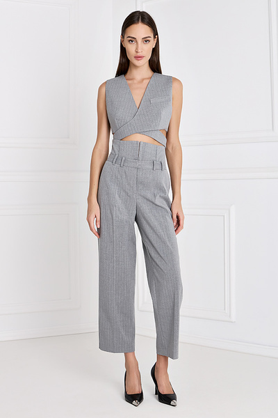 High-waisted Trousers