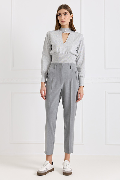 High-Waist Trousers
