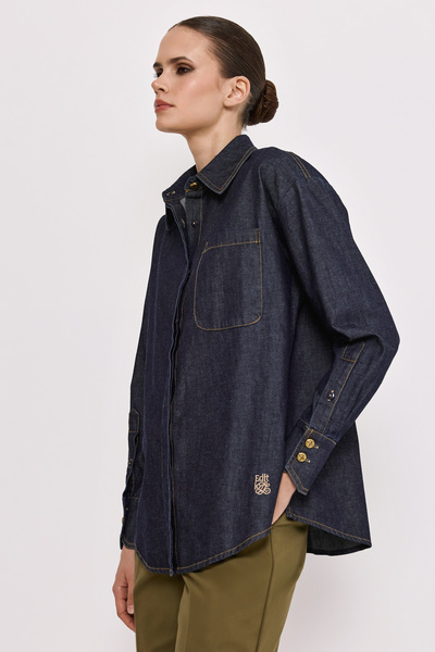 DENIM OVERSIZED SHIRT