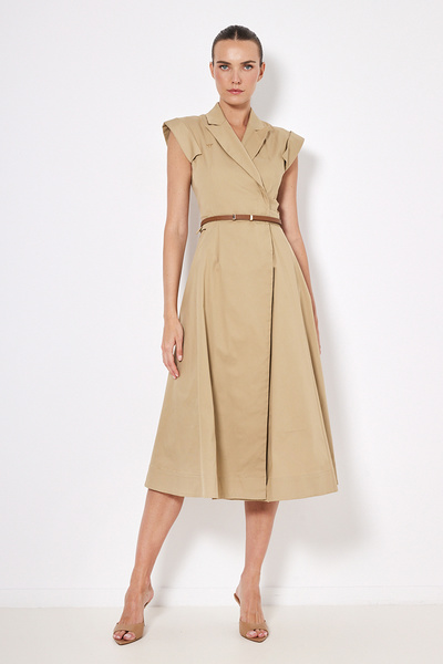 MIDI DRESS WITH DRESS